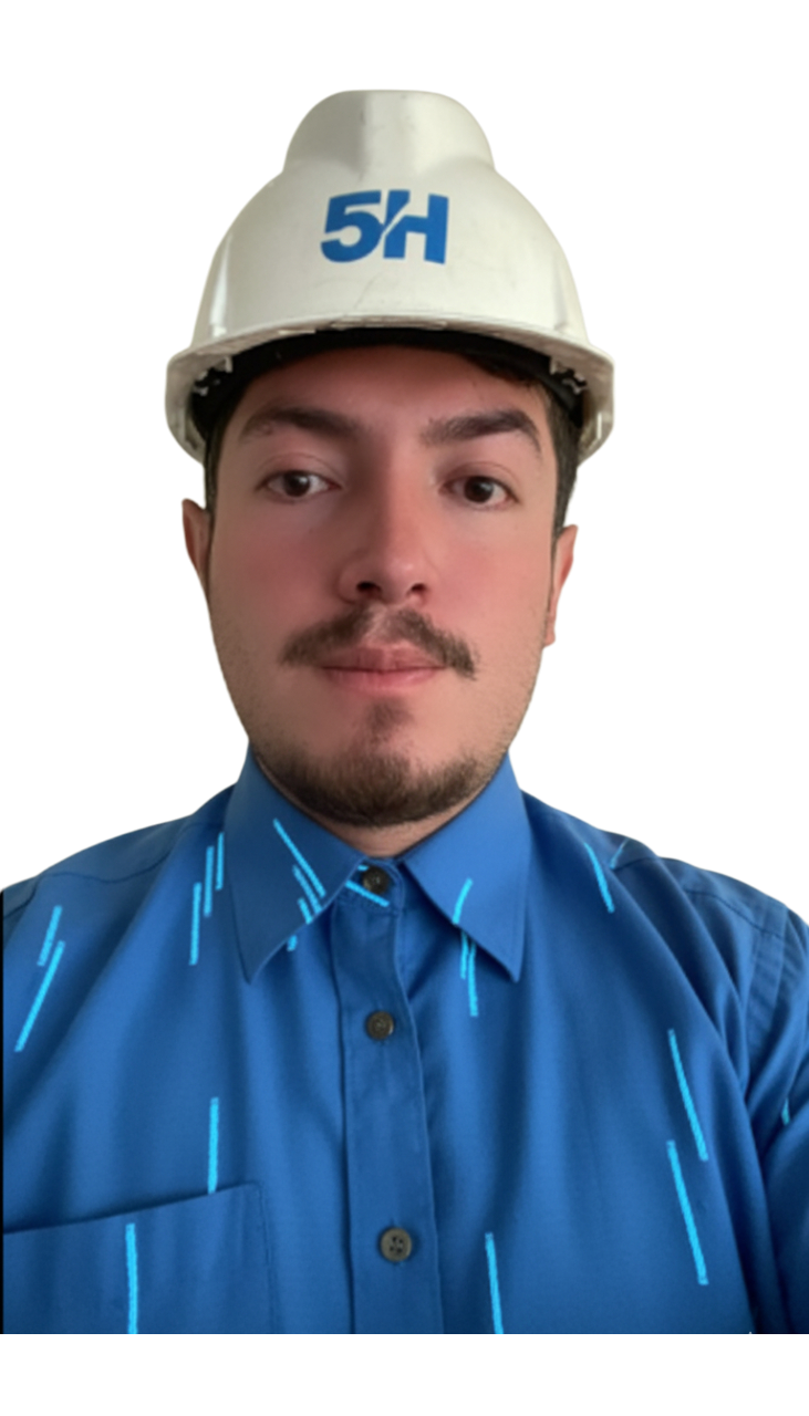 Fotografía de perfil de Bryan Cueva, Ingeniero de Minas y desarrollador.
